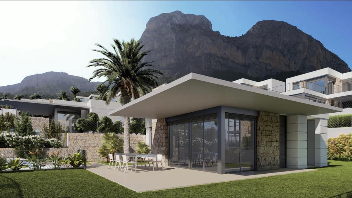New Construction Villas in Polop, Alicante