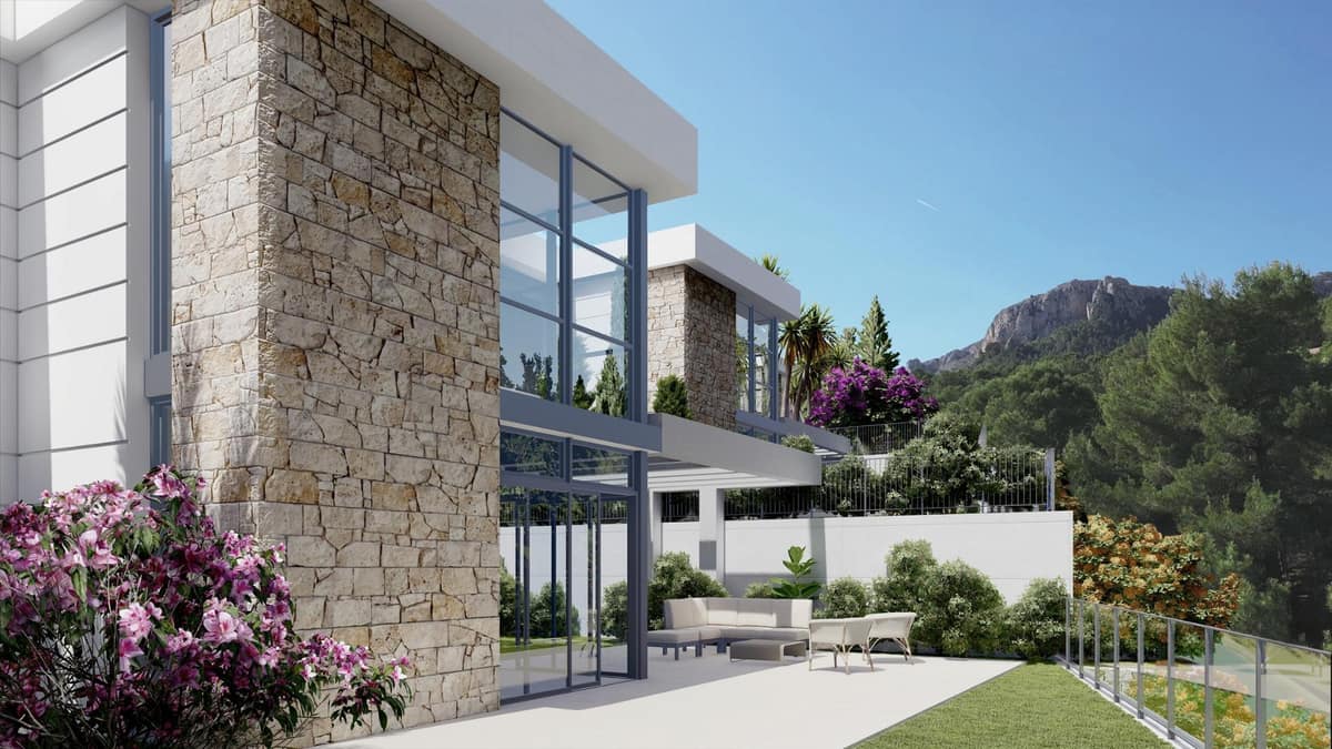 New Construction Villas in Polop, Alicante