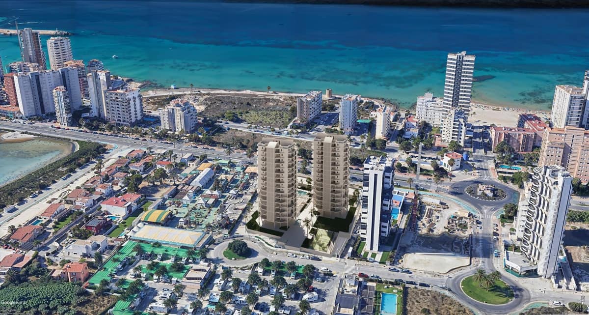 New Build Apartments for Sale in Calpe – 200 m from Arenal Beach
