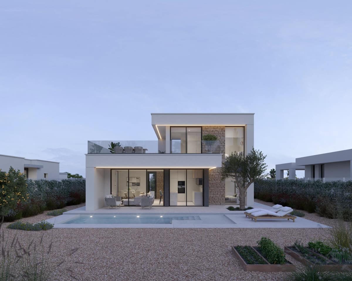 Exclusive Frontline Golf Villas in Hacienda del Álamo, Costa Cálida