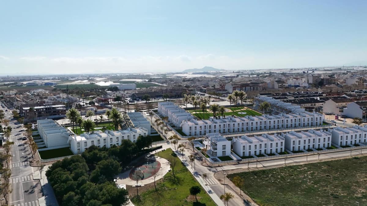 New build bungalows in Pilar de la Horadada