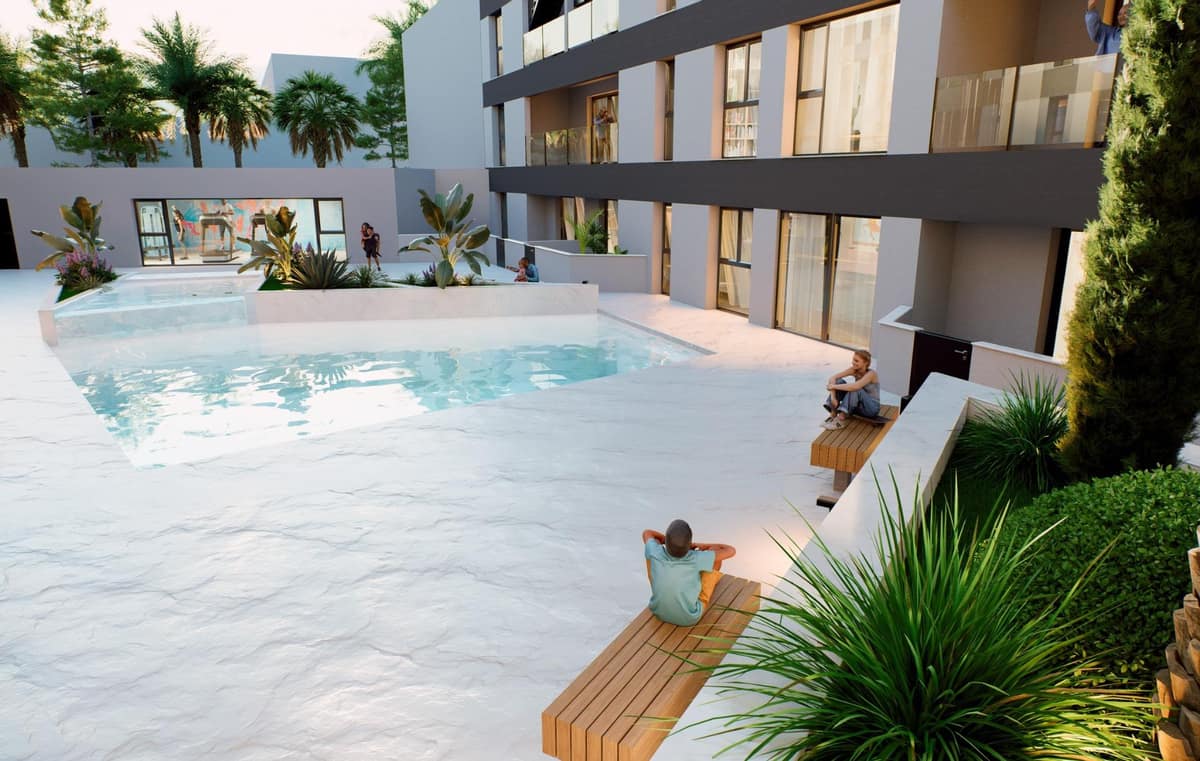 New Build Apartments for Sale in Lo Pagan (San Pedro del Pinatar) Near the Beach
