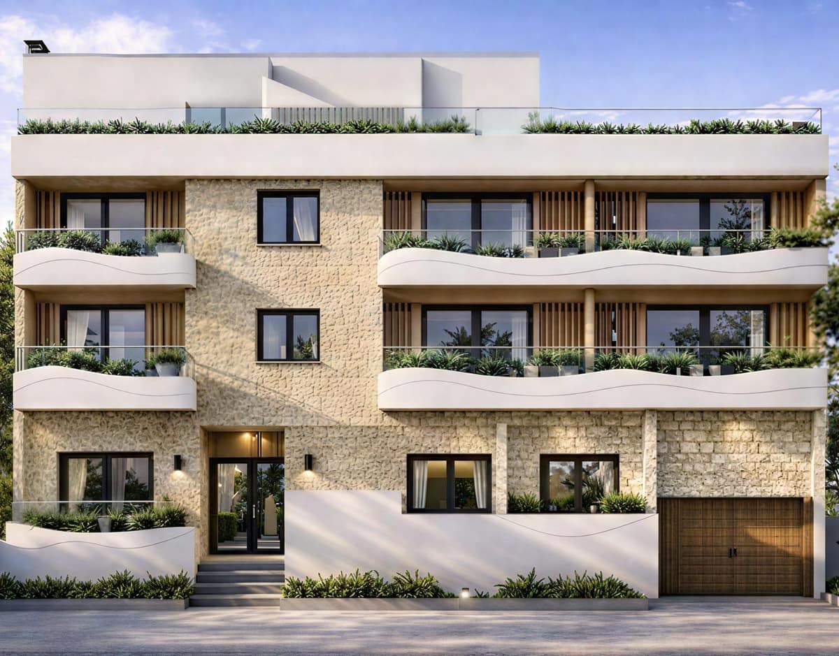 New Build Apartments for Sale 200 m from the Beach in Lo Pagan