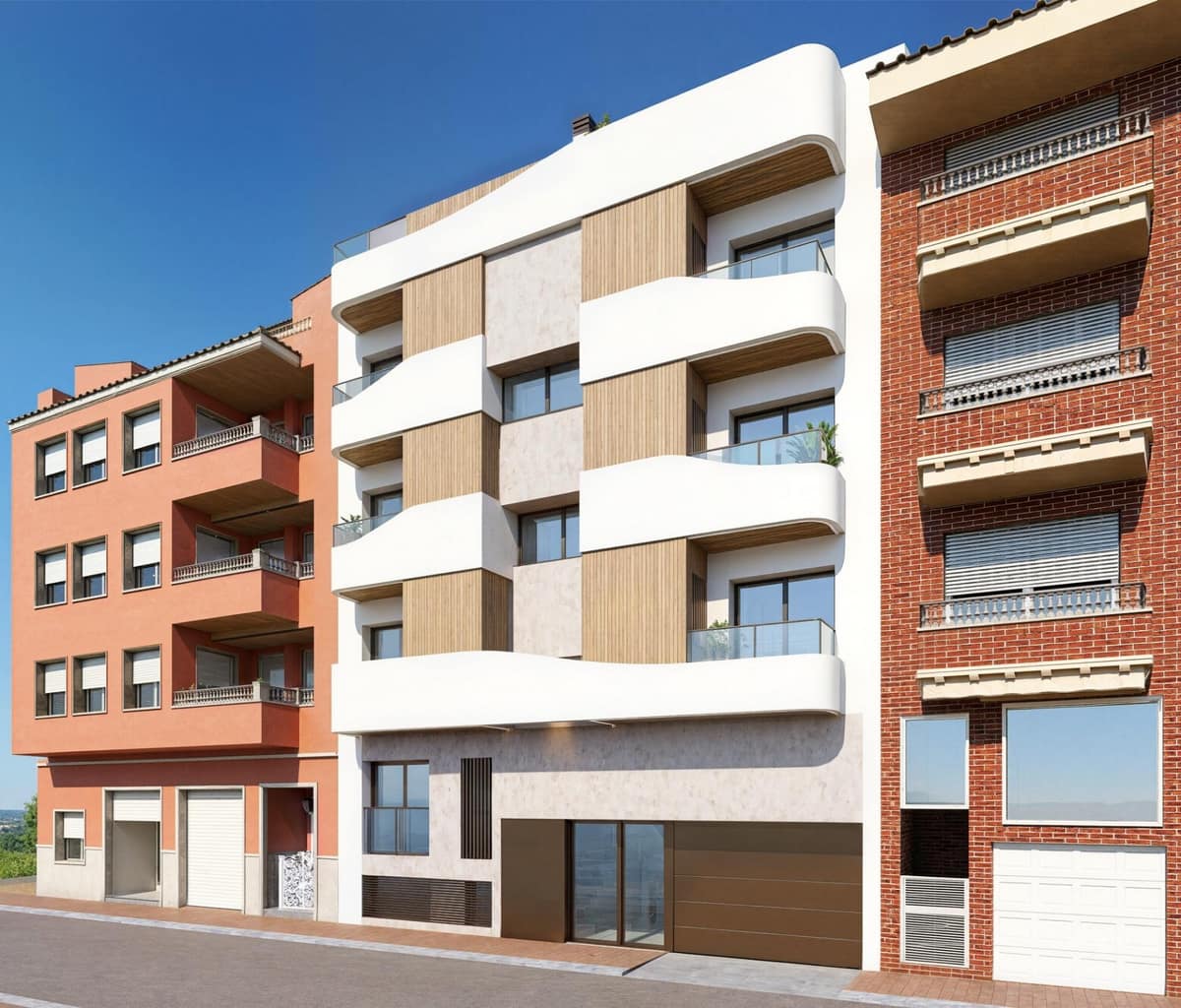 New Build Apartments in the Centre of Guardamar del Segura Near the Beach