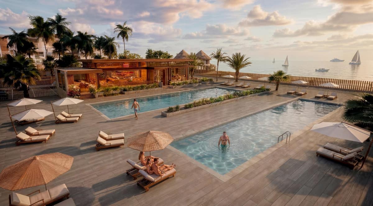Luxury Tourist Apartments and Villas with Private Beach in First Line of Vera Playa-Almería