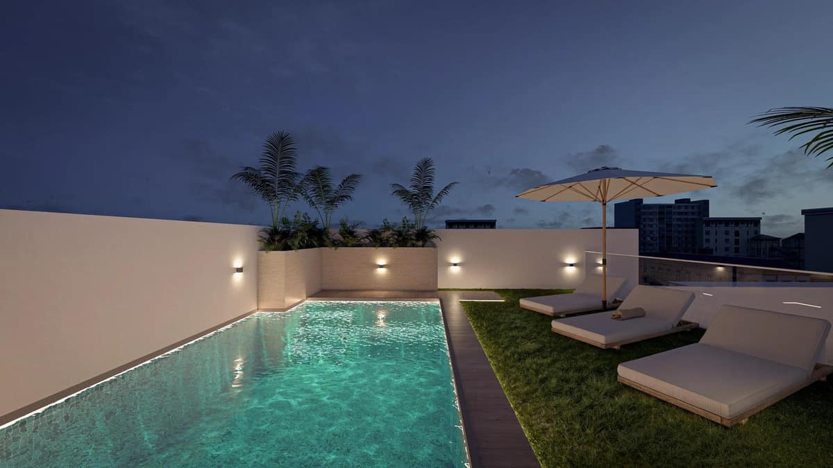 New Build Studios and Apartments in Central Torrevieja Near the Beach