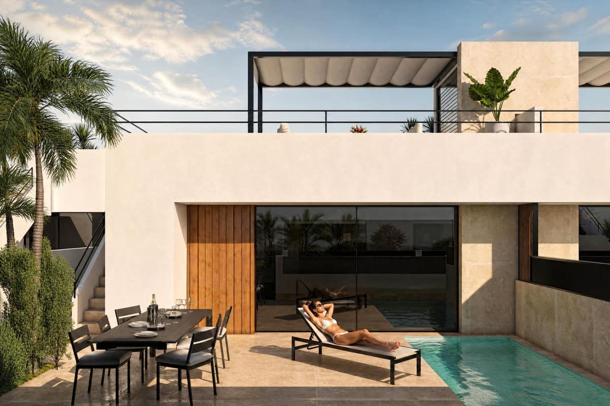 New-build villas at Condado de Alhama Golf Resort, Murcia