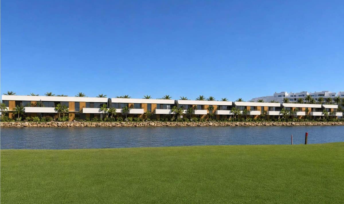 Newly built bungalows at Condado de Alhama Golf Resort, Murcia