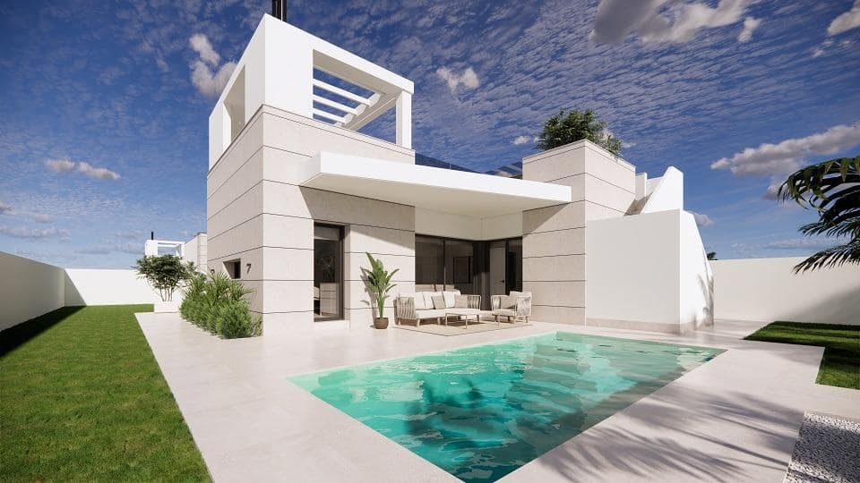 New Build Villas with private pool and solarium in San Luis, Torrevieja