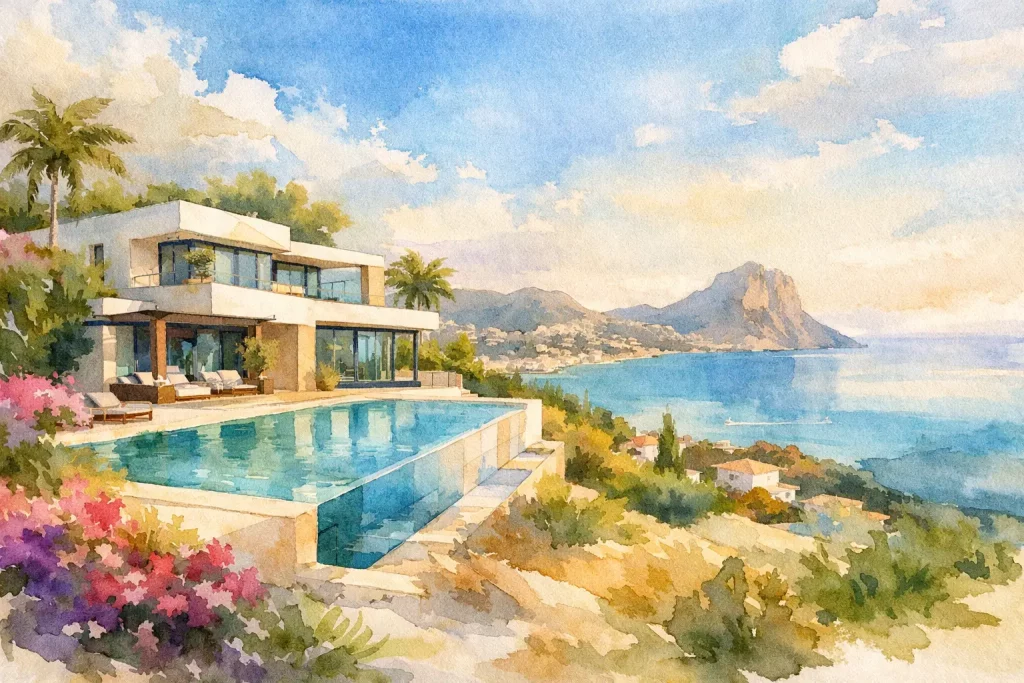 Costa Blanca North New Villas Worth Viewing