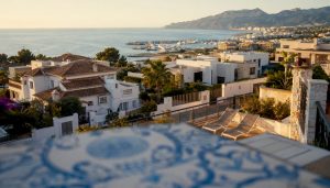 Modern coastal residential neighborhood Costa Blanca