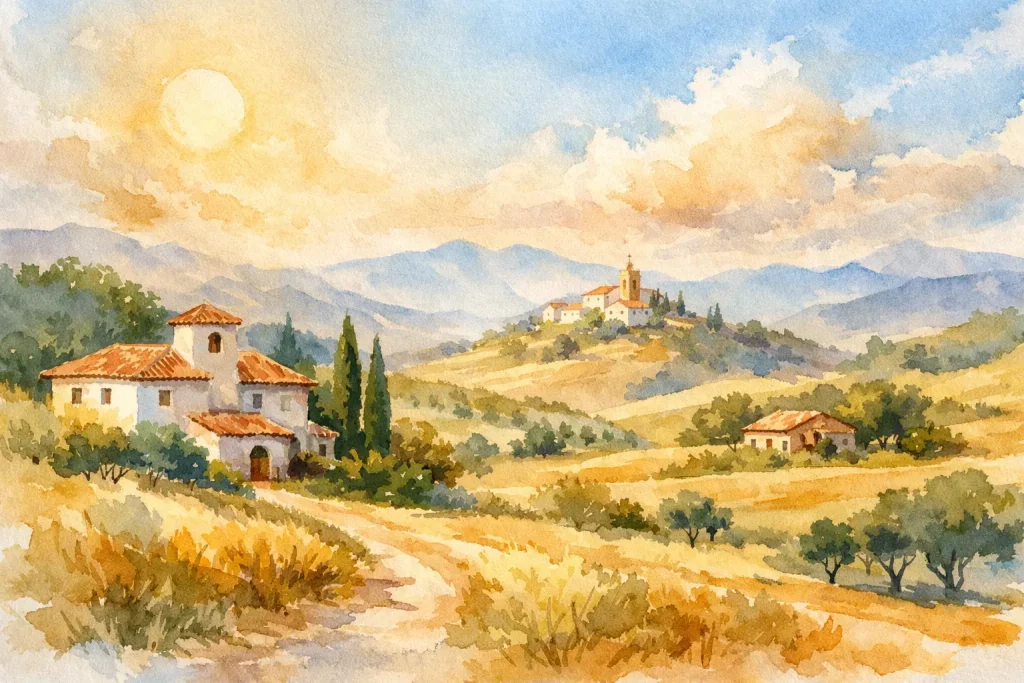 Inland Properties Spain for Sun, Space and Value