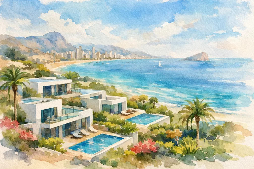 New Build Villas Benidorm for Coastal Living